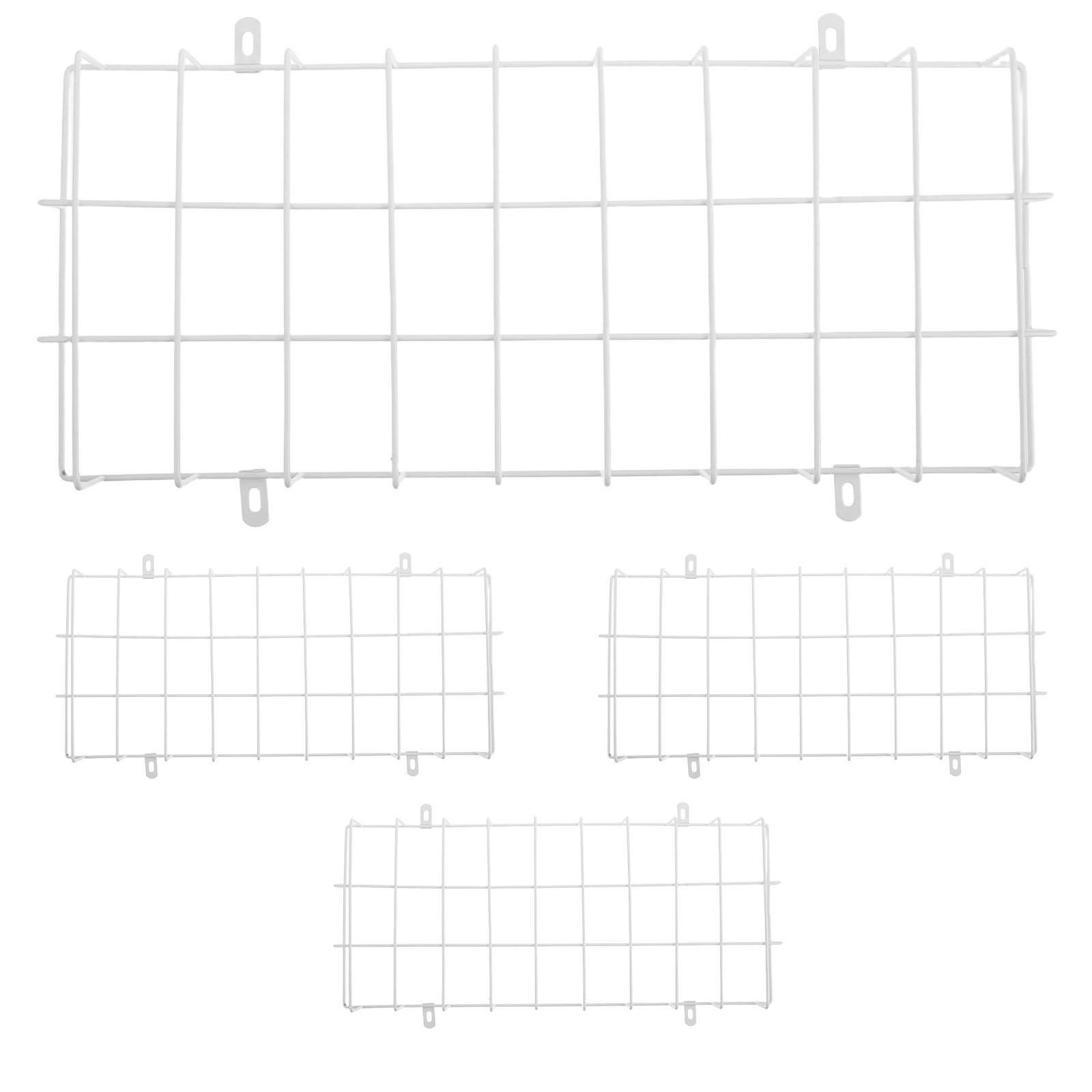 Emergency Exit Sign - 4Pcs Emergency Light Protective Cage Metal