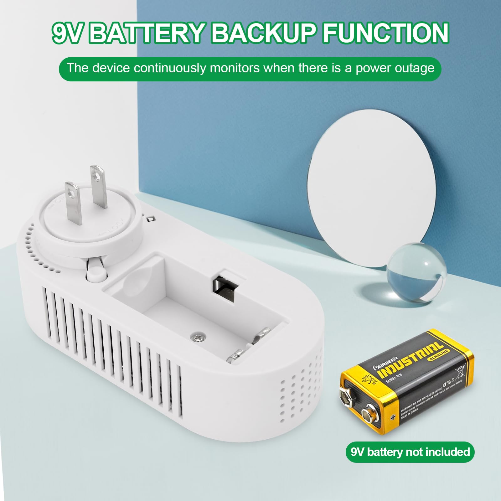 5-in-1 Carbon Monoxide Alarm N - Co Detector Plug のレビューと価格