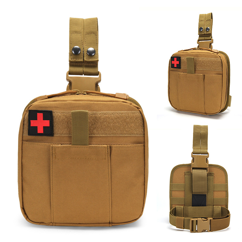 MOLLE Drop Leg Pouch Medical K - First Aid Bag Kit のレビューと価格