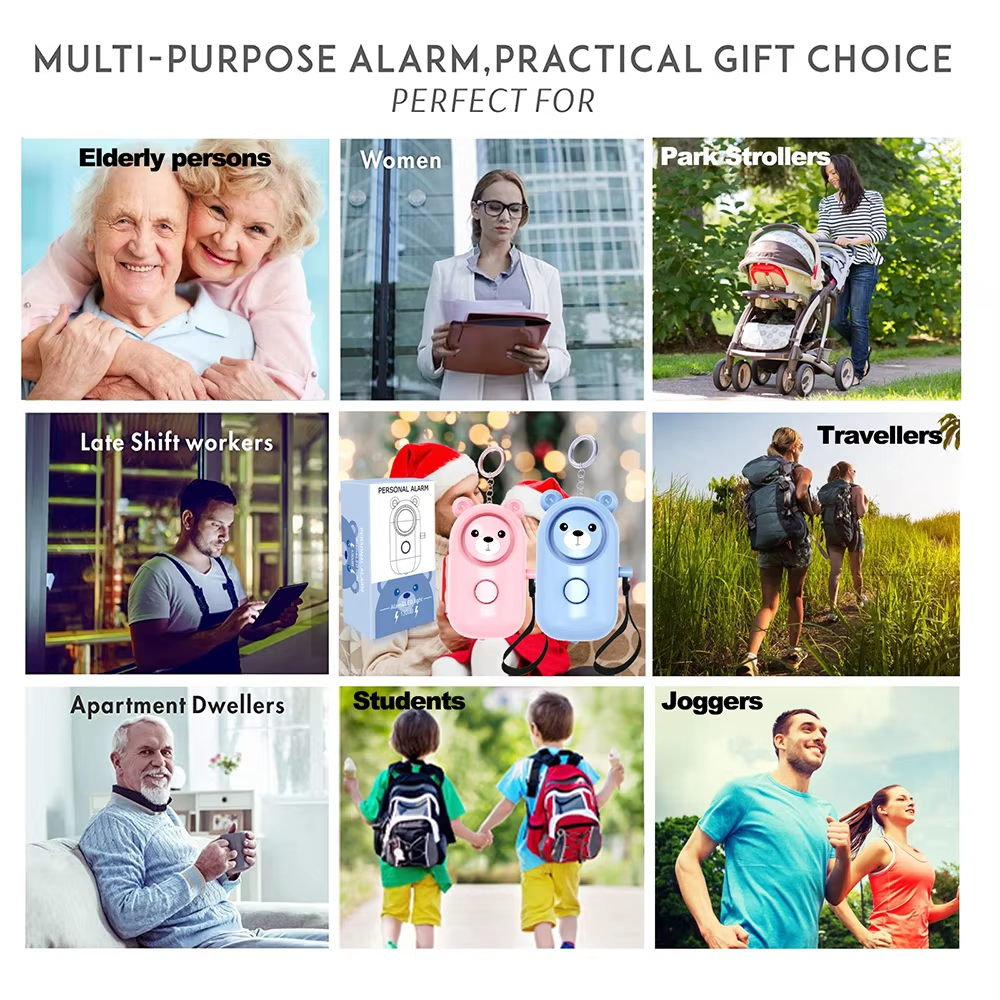 130dB Loud Self Defense Alarm  - Personal Alarm Keychain のレビューと価格