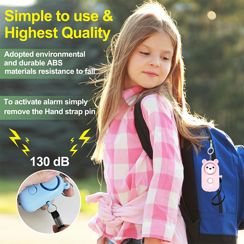 130dB Loud Self Defense Alarm  - Personal Alarm Keychain のレビューと価格