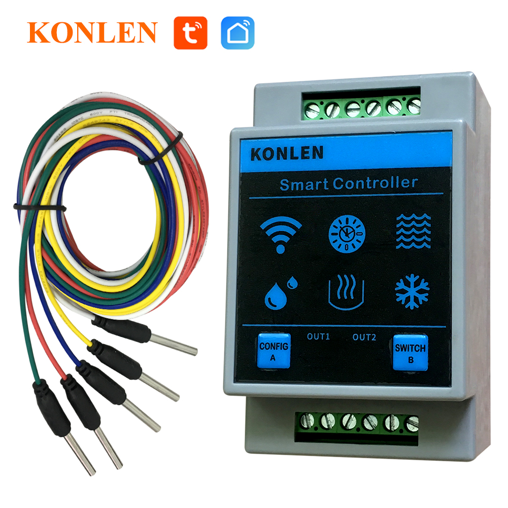KONLEN Tuya Water Level Sensor - Water Alarm Sensor のレビューと価格