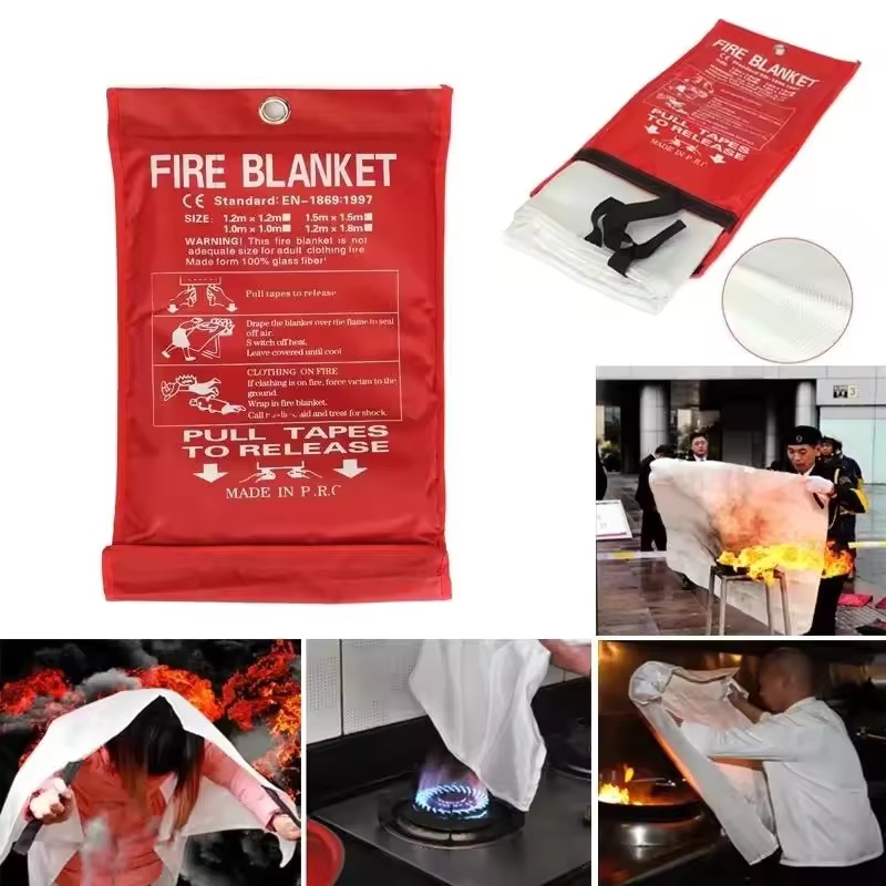 1mx1m Fire Blanket Emergency E - Fire Blanket Kitchen のレビューと価格