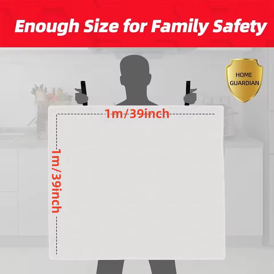 1mx1m Fire Blanket Emergency E - Fire Blanket Kitchen のレビューと価格