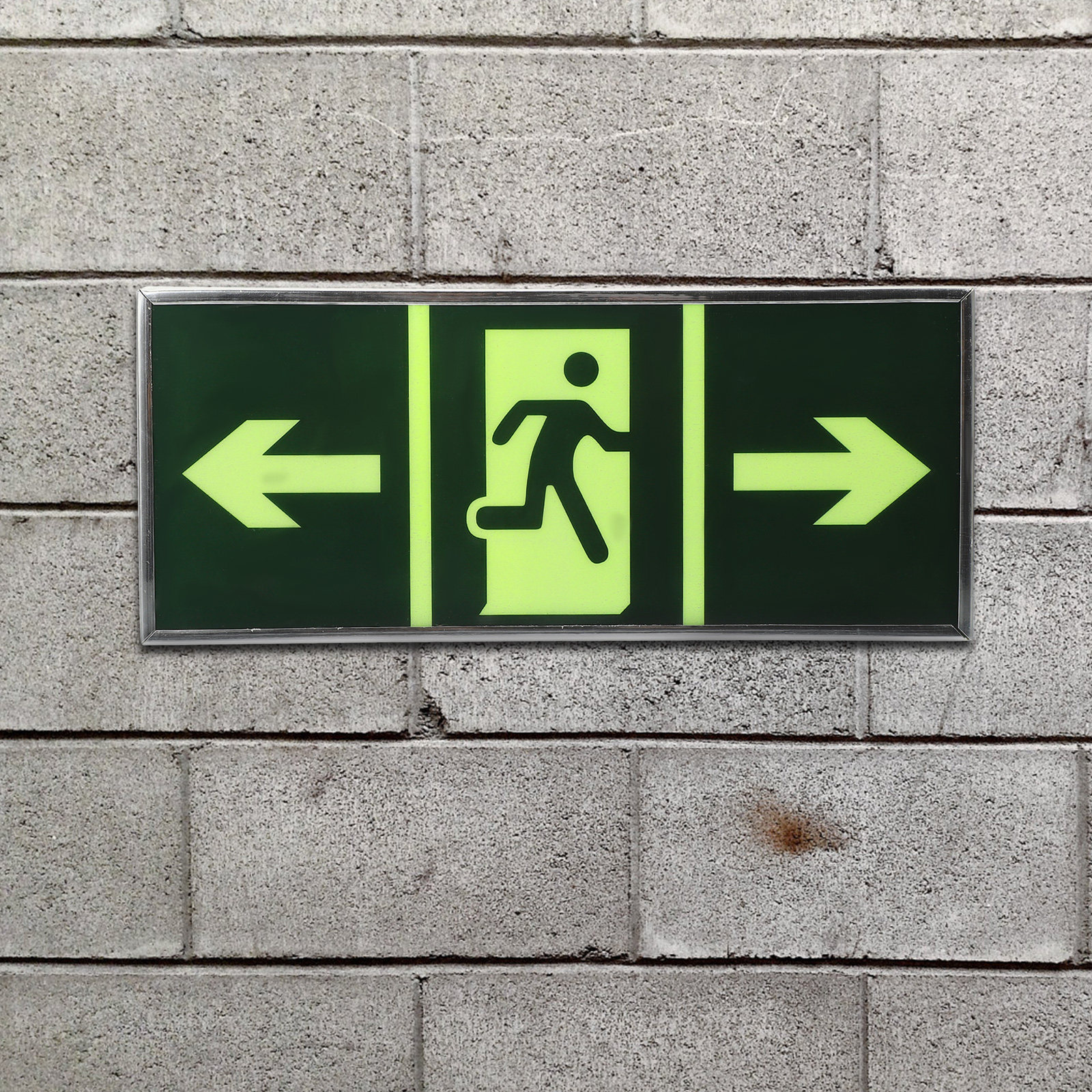 2Pcs Luminous Emergency Exit S - Emergency Exit Sign のレビューと価格