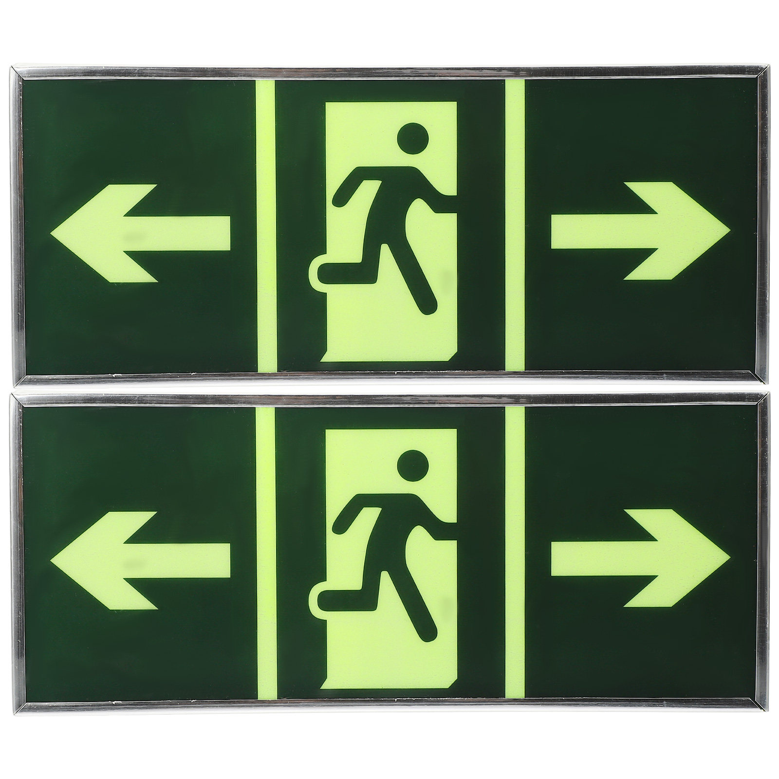2Pcs Luminous Emergency Exit S - Emergency Exit Sign のレビューと価格