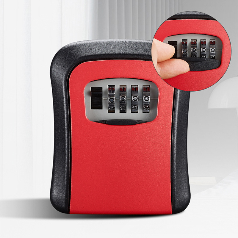 Wall Mount Key Lock Box 4 Digi - Lockbox Key Secure のレビューと価格