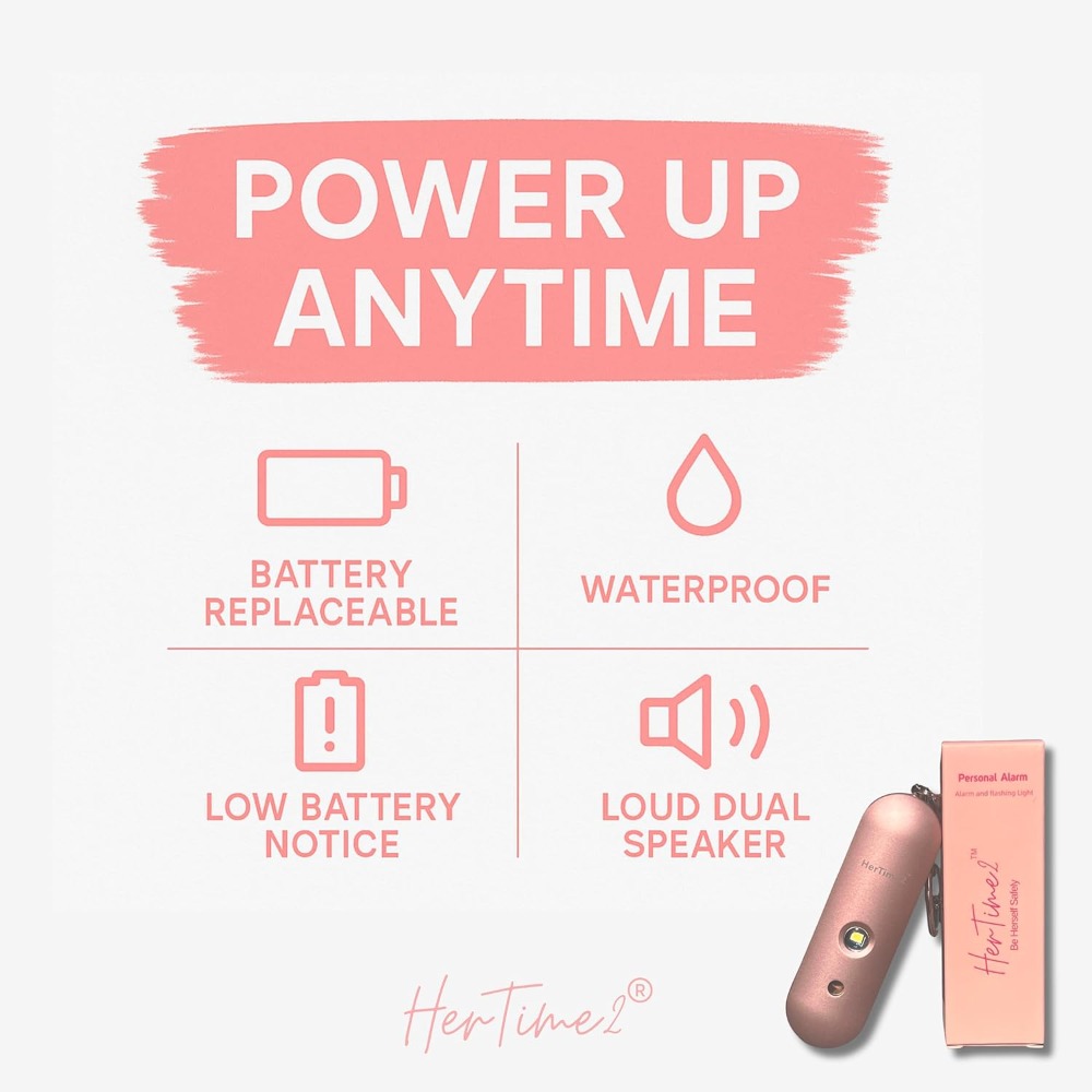Personal Safety Alarm for Wome - Personal Alarm Keychain のレビューと価格