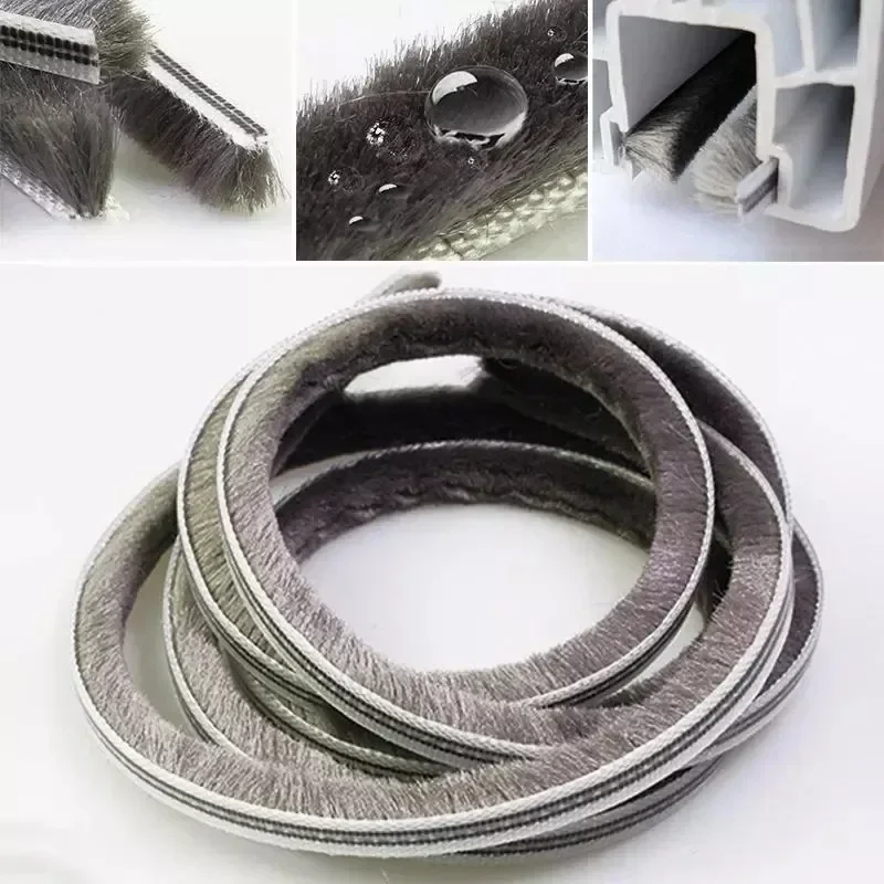 10M  Sealing Brush Strip Alumi - Window Lock Bar のレビューと価格