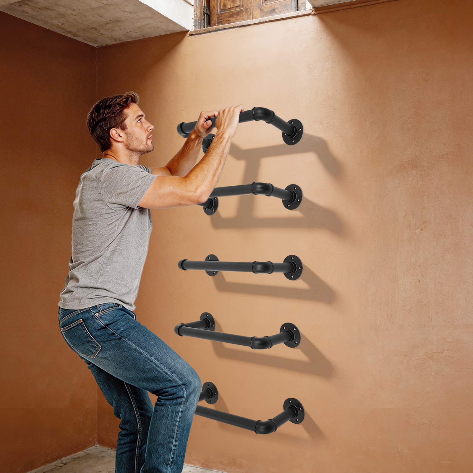 5 Pcs Wall Mounted Emergency E - Fire Escape Ladder のレビューと価格
