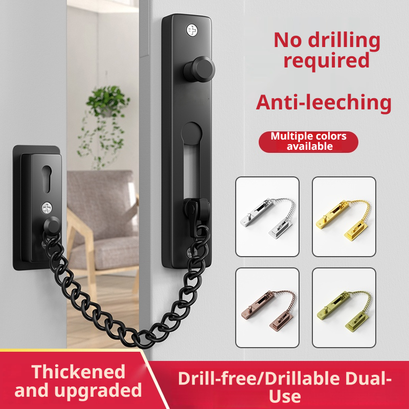 Heavy-Duty Polished Press Latc - Security Chain Door のレビューと価格