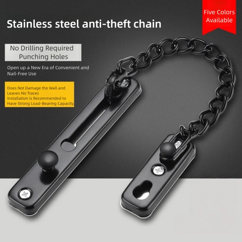 Heavy-Duty Polished Press Latc - Security Chain Door のレビューと価格