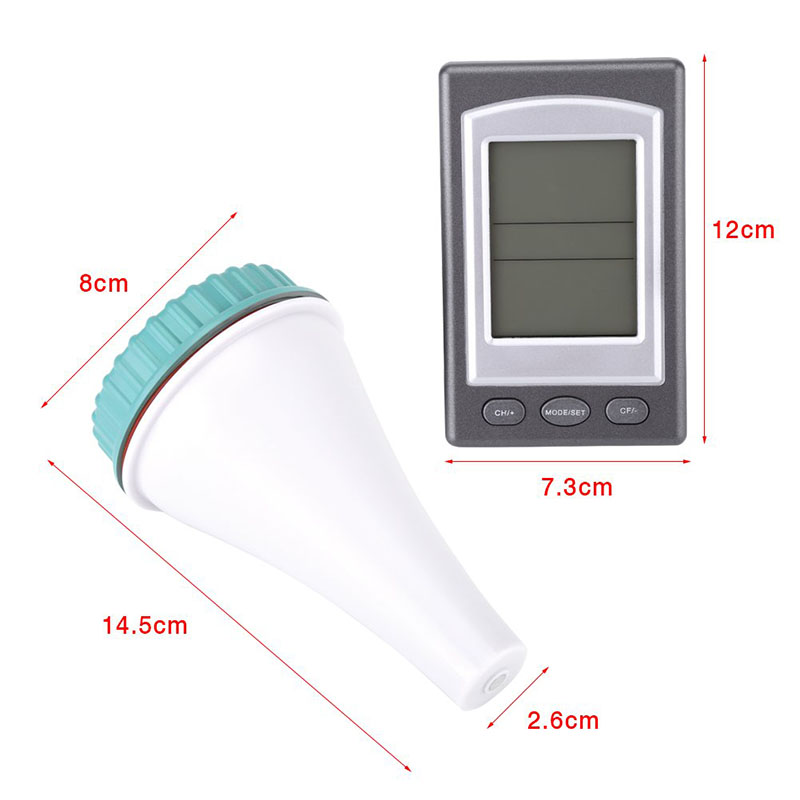 Digtal Swimming Pool Thermomet - Pool Alarm Float のレビューと価格