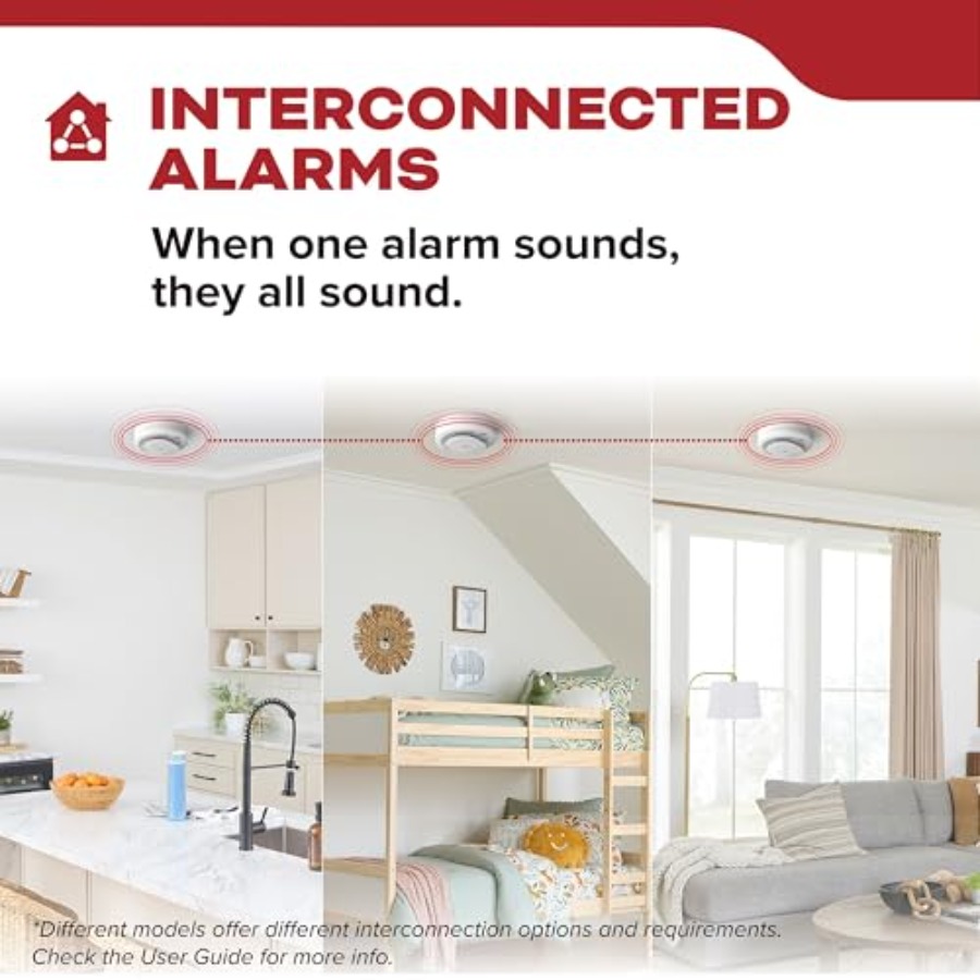 Smoke Detector for home safety - Smoke Detector Interconnected のレビューと価格