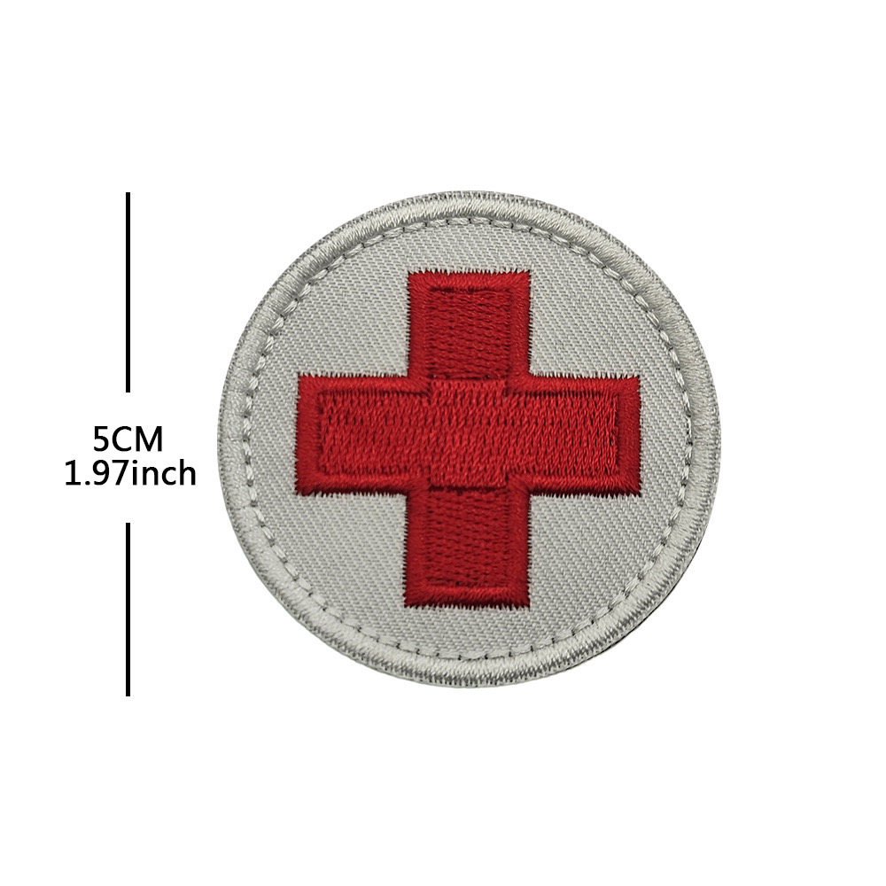 First Aid Red Cross Round Patc - First Aid Bag Kit のレビューと価格