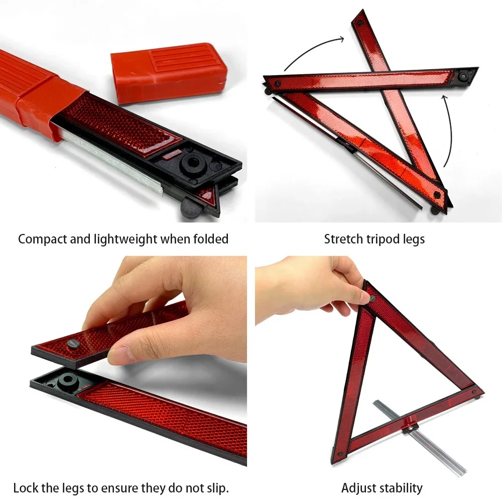 Car Tripod Folded Stop Sign Re - Emergency Exit Sign のレビューと価格