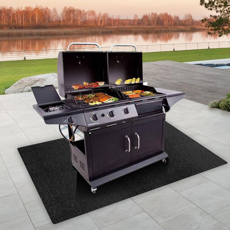 Under Grill Mat Fireplace Fire - Fire Blanket Kitchen のレビューと価格