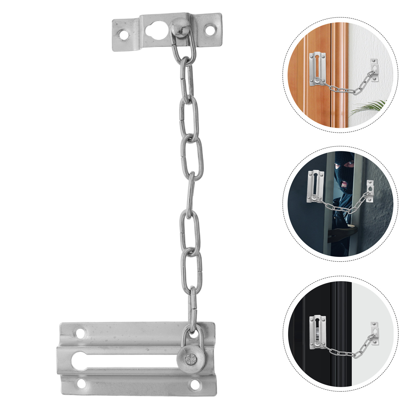 Anti-Theft Door Chain Lock Hea - Security Chain Door のレビューと価格