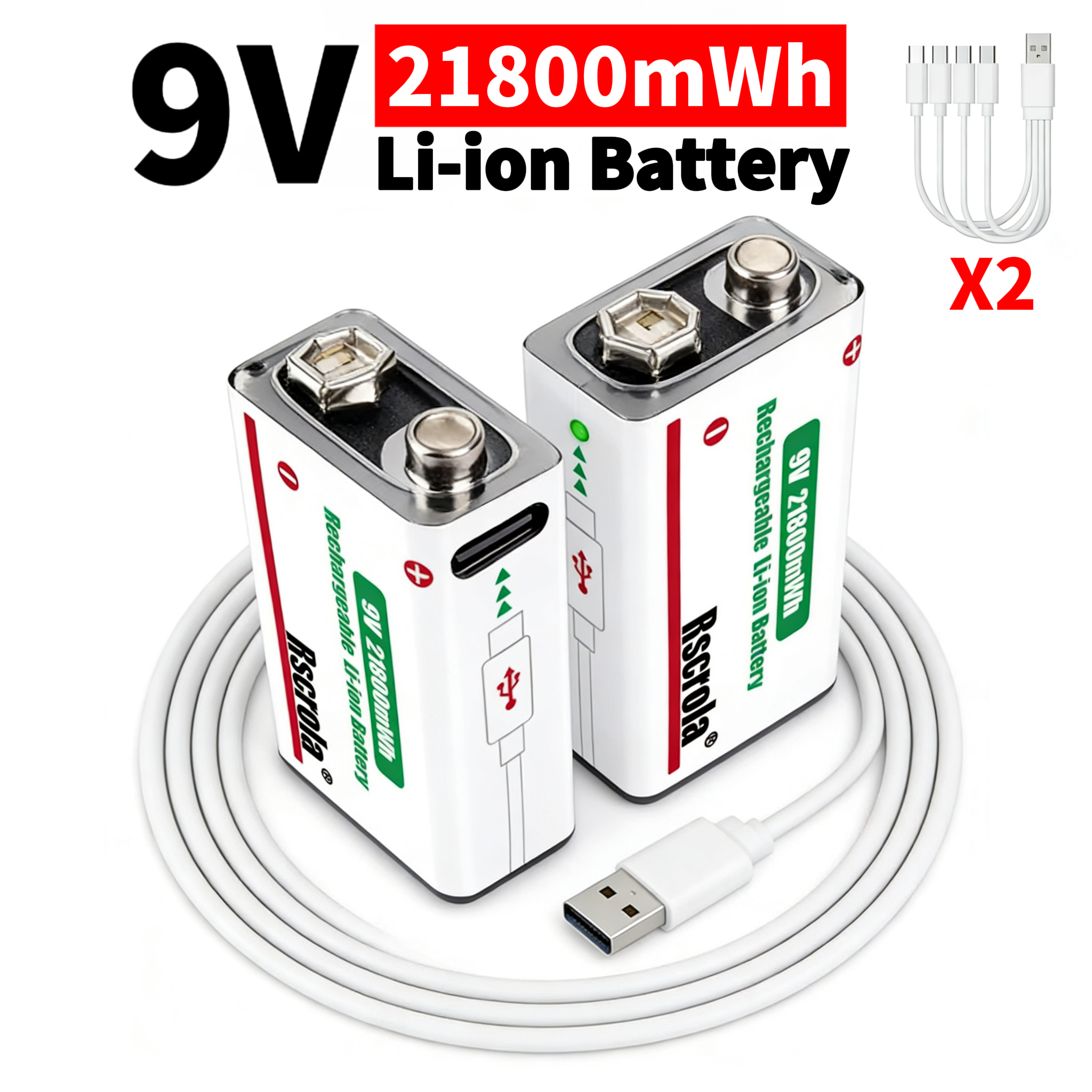 Long-Lasting 9V Rechargeable L - Smoke Detector Interconnected のレビューと価格
