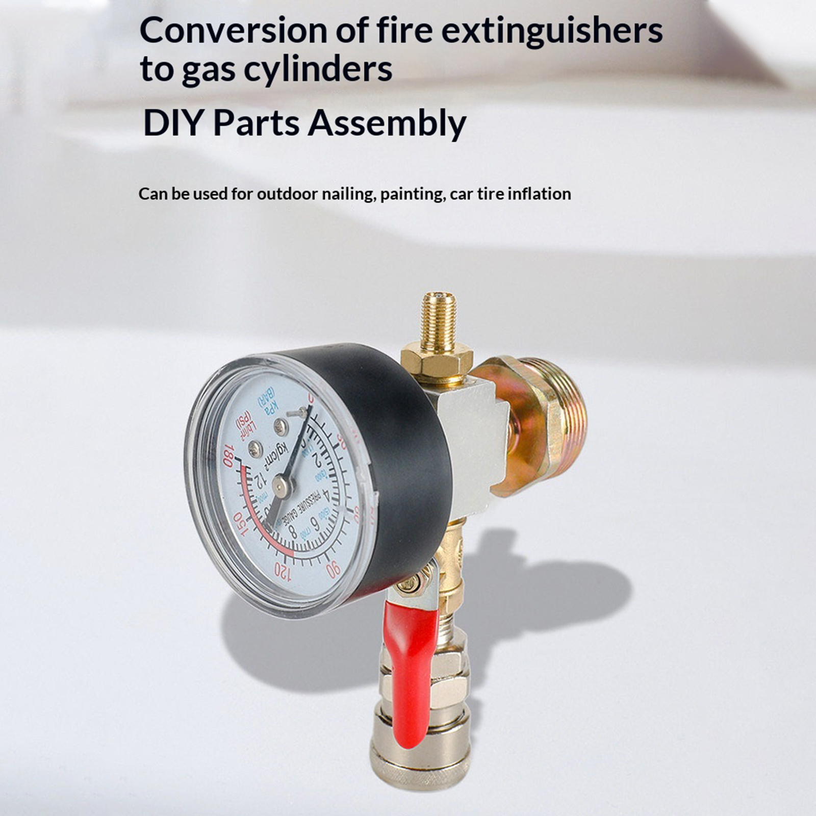 Small Air Tank Pressures Adapt - Fire Extinguisher Small のレビューと価格