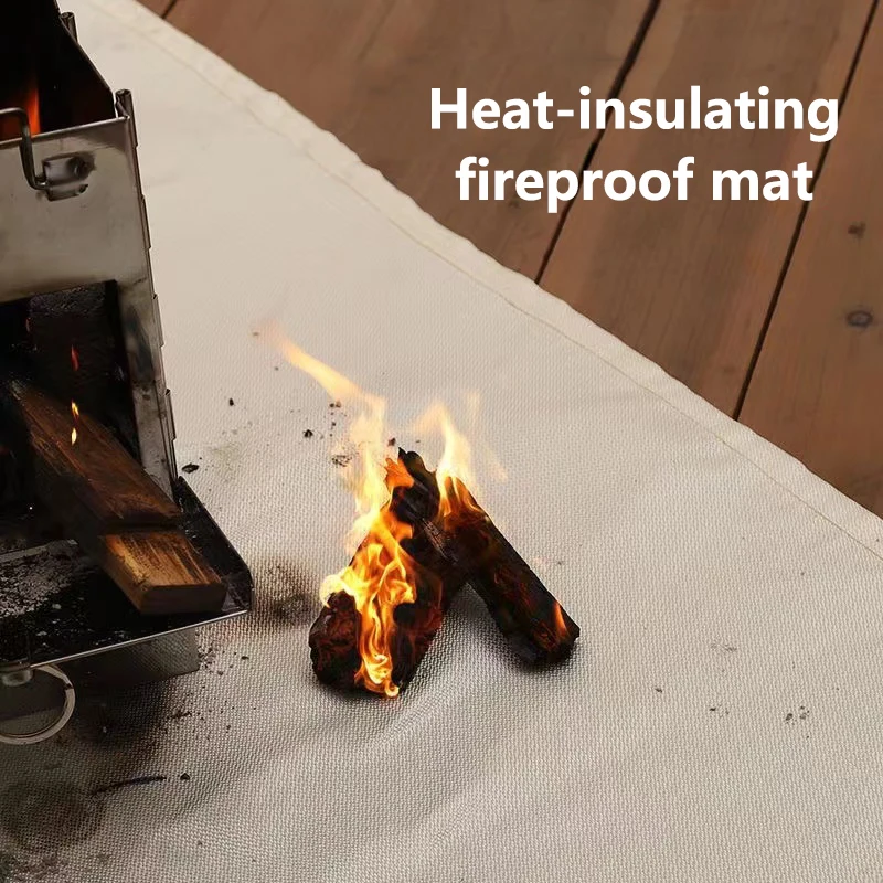 1pc Outdoor Camping Fireproof  - Fire Blanket Kitchen のレビューと価格