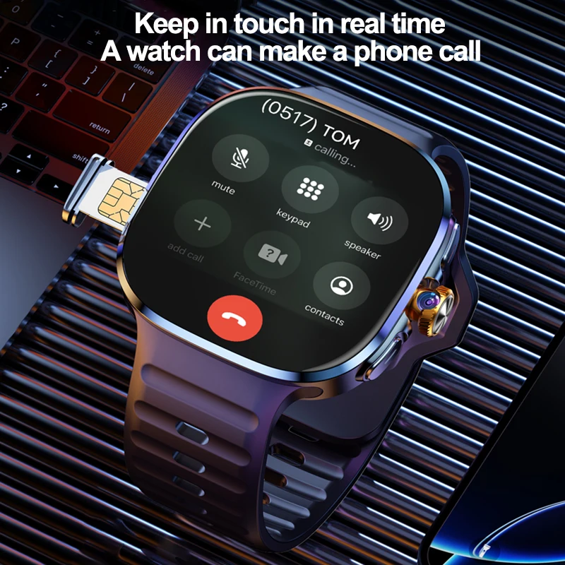 New Large Screen Smartwatch 4G - Window Lock Bar のレビューと価格
