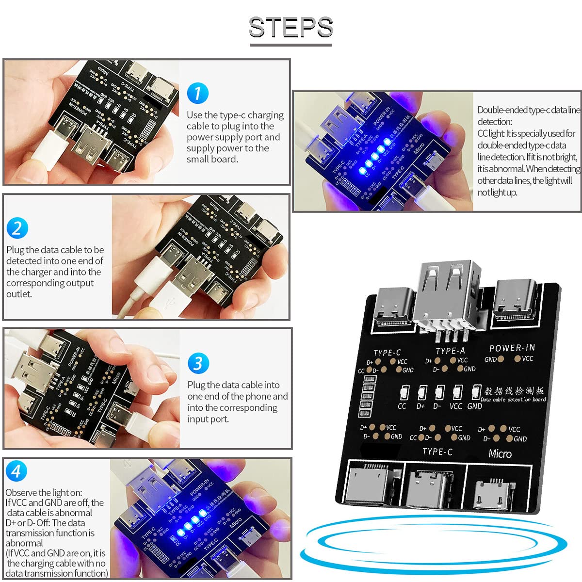 DT3 Data Cable Detection Board - Co Detector Plug のレビューと価格
