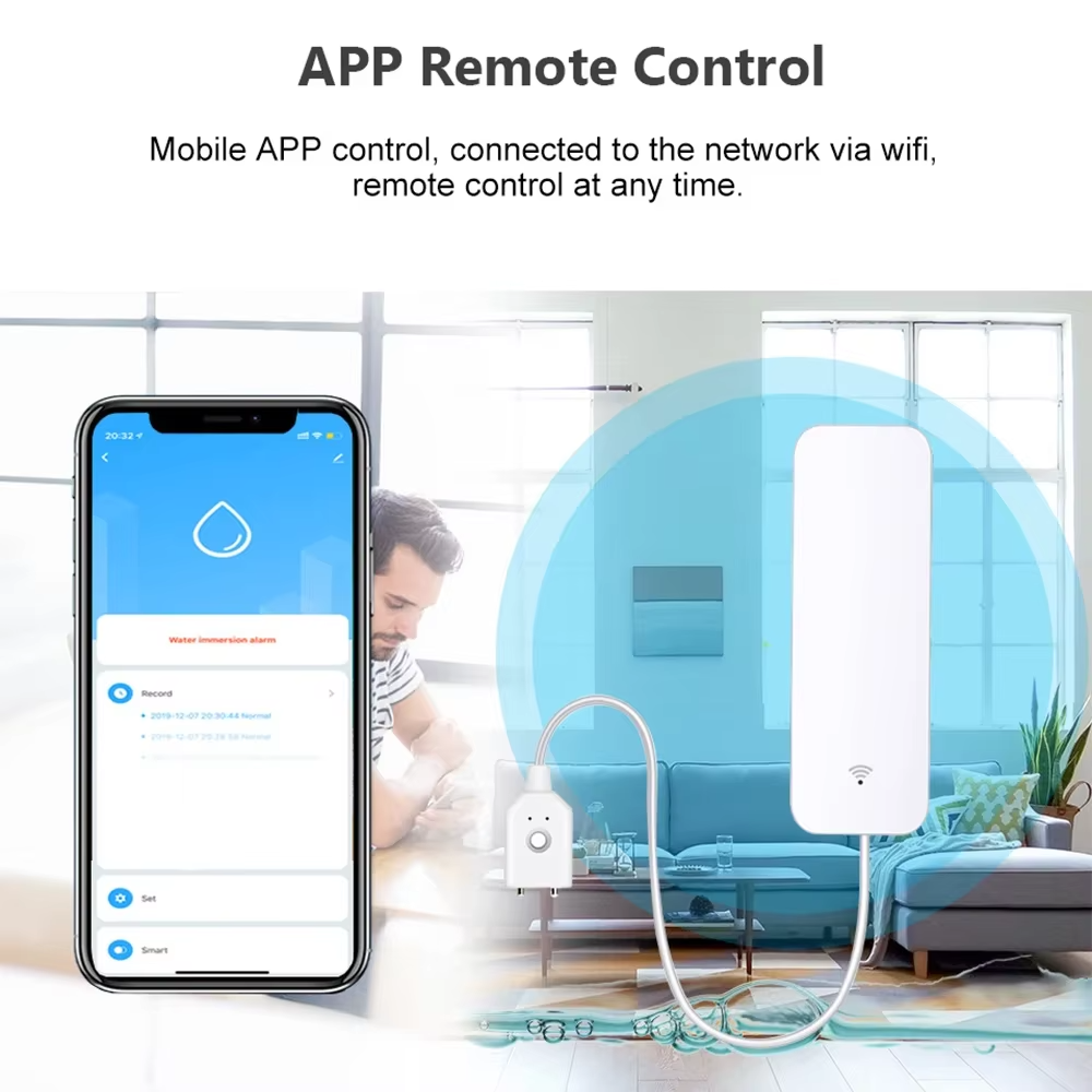 ZigBee WiFi Water Leak Sensor  - Water Alarm Sensor のレビューと価格
