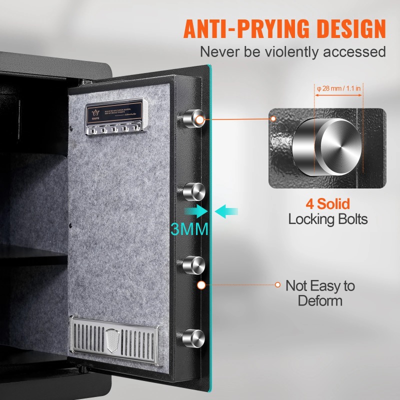 SucceBuy Electric Safe 2.2/1.8 - Fire Safe Document のレビューと価格