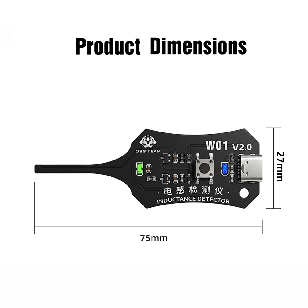 W01 Inductor Detector Tool Mot - Co Detector Plug のレビューと価格