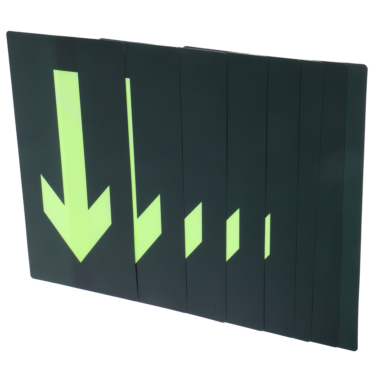 8Pcs Photoluminescent Waterpro - Emergency Exit Sign のレビューと価格