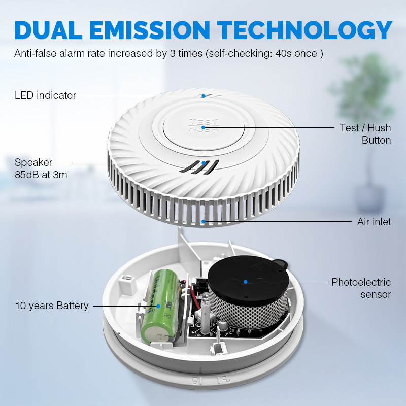 10 Years Battery Powered Hotel - Smoke Detector Interconnected のレビューと価格