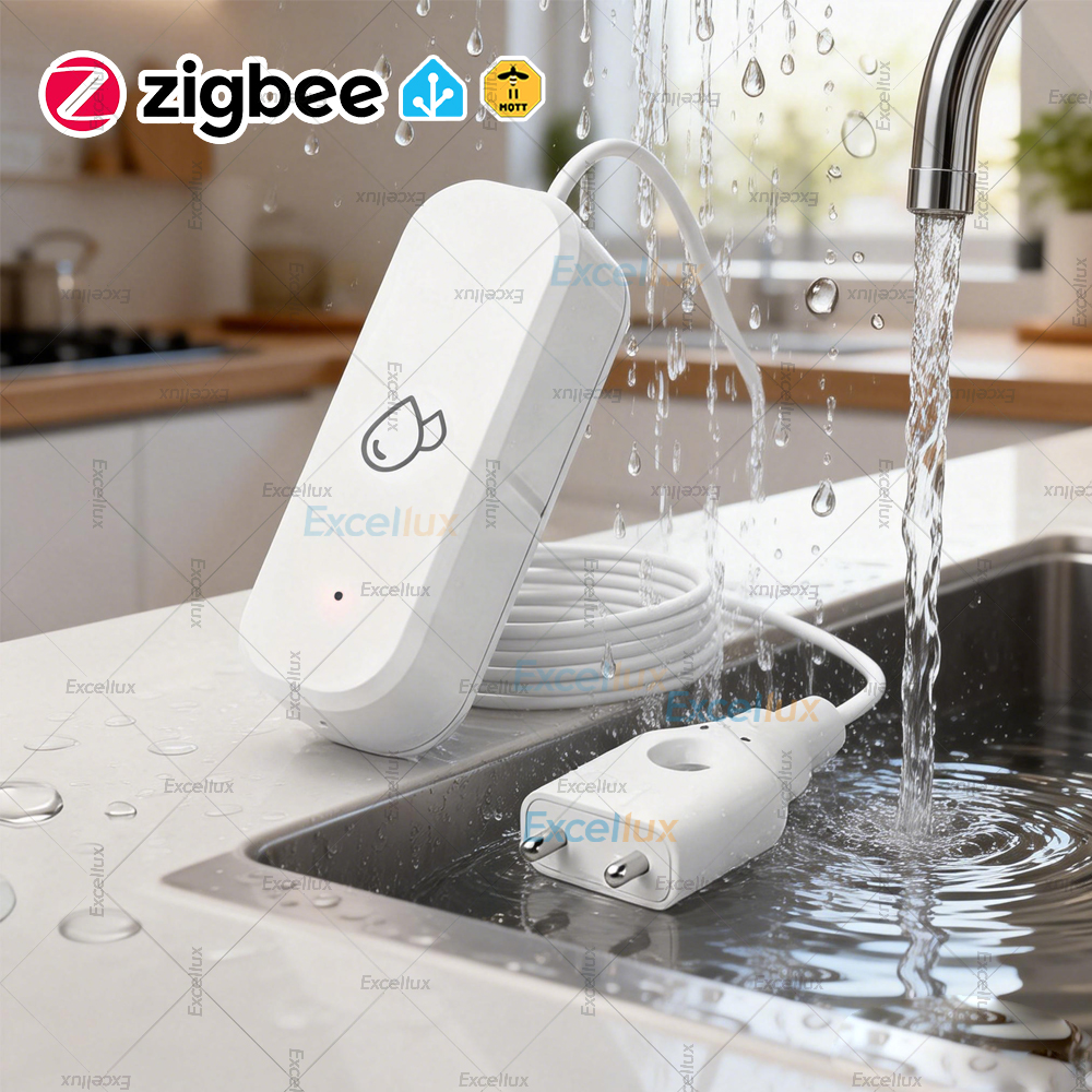 Zigbee Smart Water Leak Sensor - Water Alarm Sensor のレビューと価格