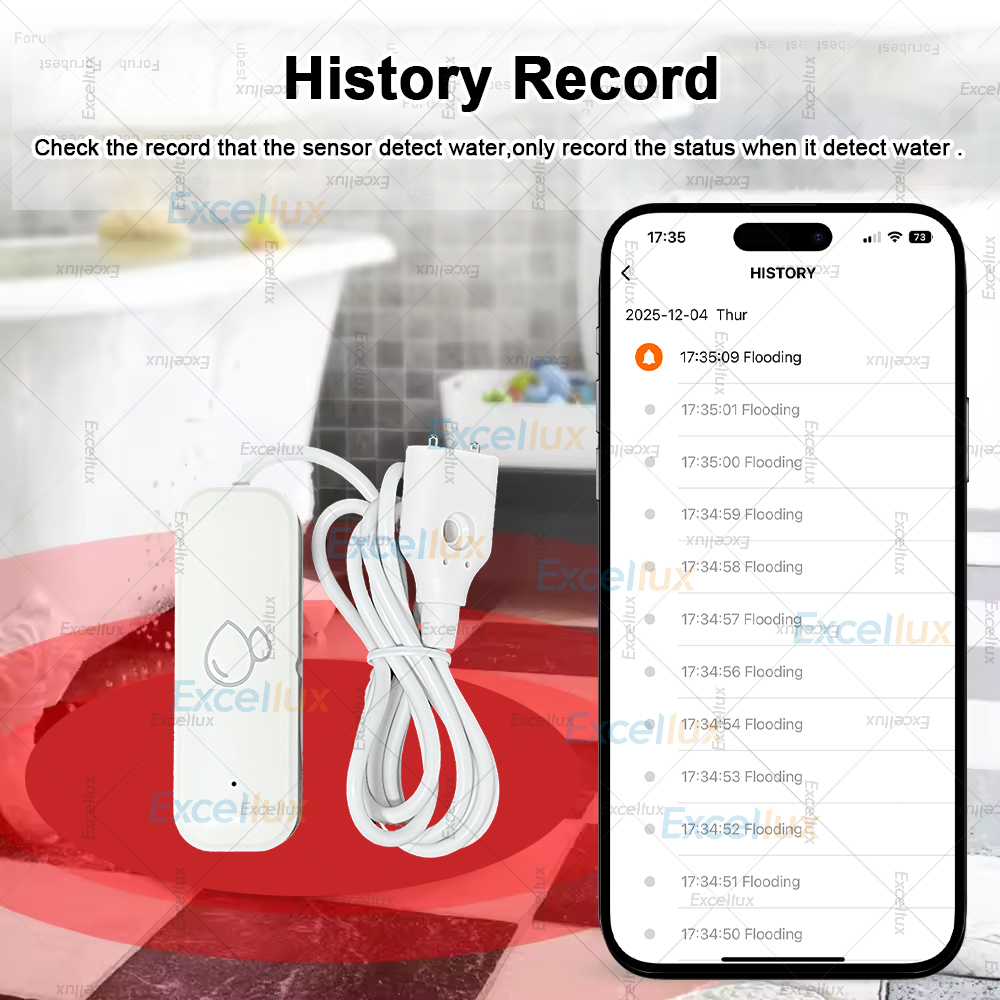 Zigbee Smart Water Leak Sensor - Water Alarm Sensor のレビューと価格