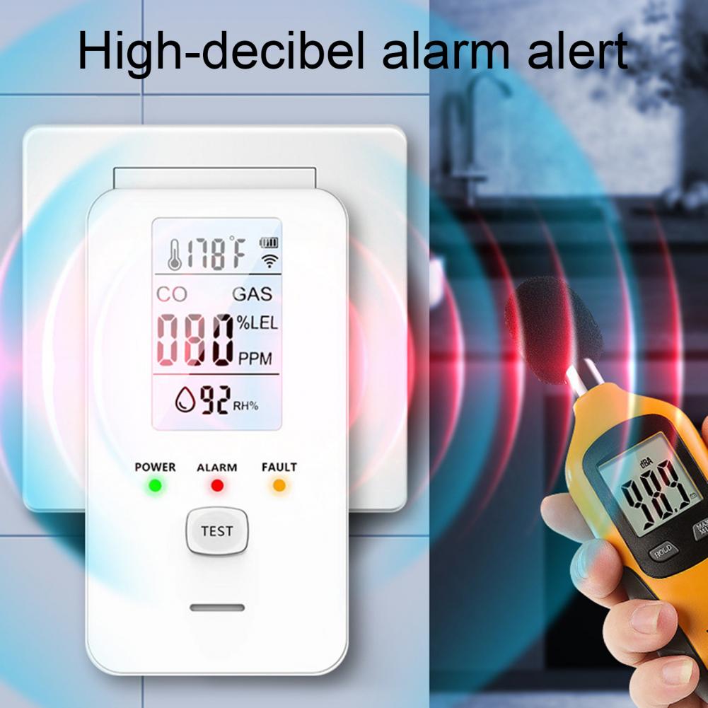 Natural Gas & Carbon Monoxide  - Co Detector Plug のレビューと価格