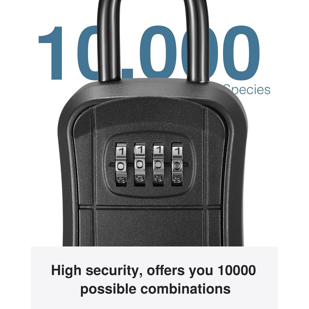 Key Lock Box, Portable Combina - Lockbox Key Secure のレビューと価格
