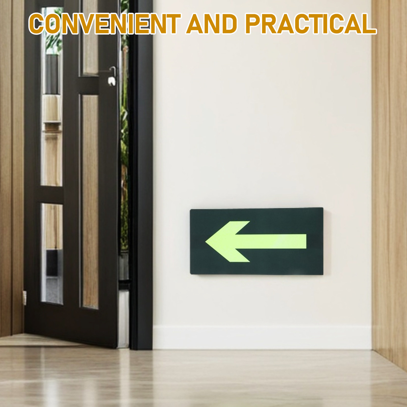 8Pcs Luminous Emergency Fire E - Emergency Exit Sign のレビューと価格