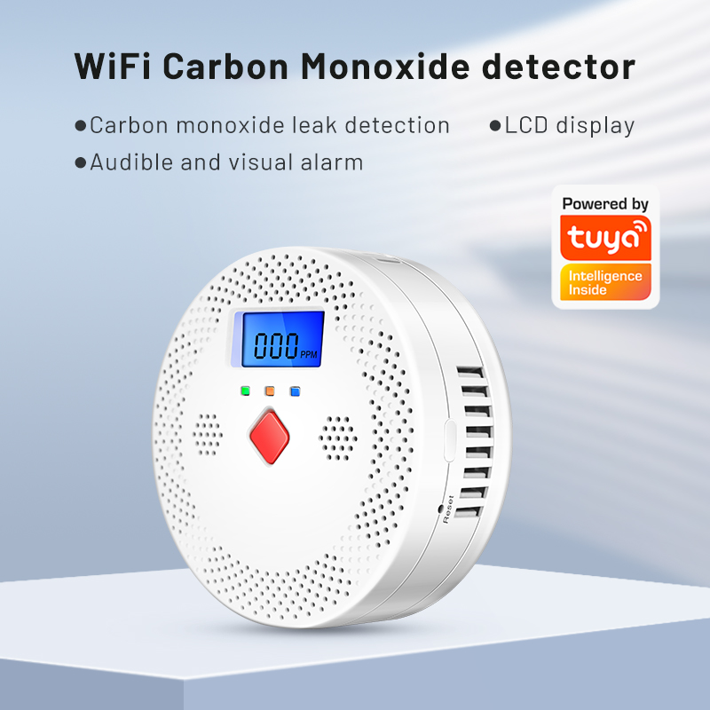 Tuya WiFi Smart Carbon Monoxid - Co Detector Plug のレビューと価格