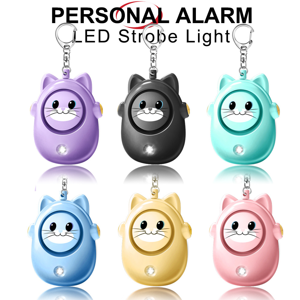 H8 2024 New Cute Cat Personal  - Personal Alarm Keychain のレビューと価格