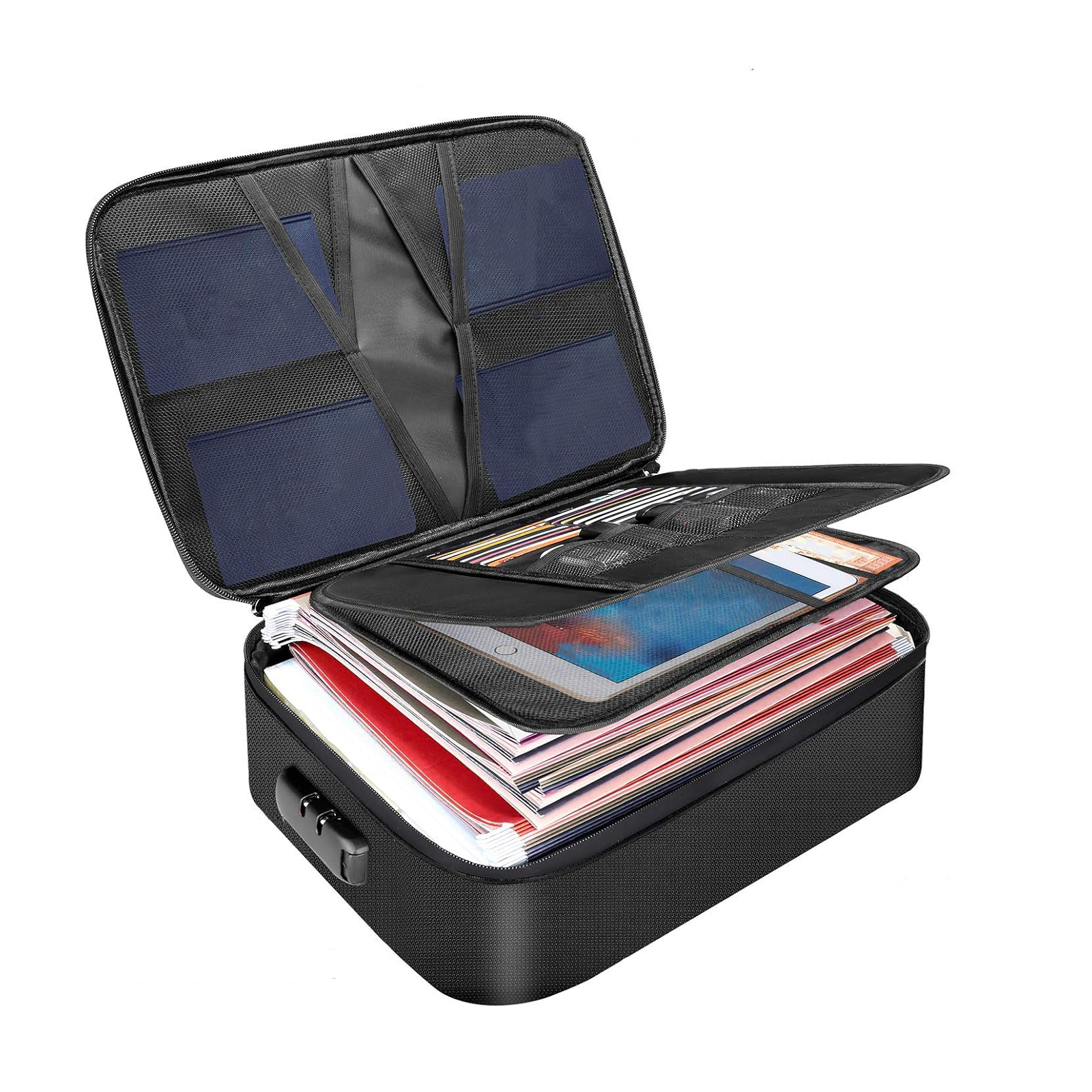 Fireproof Document Bag with Lo - Fire Safe Document のレビューと価格