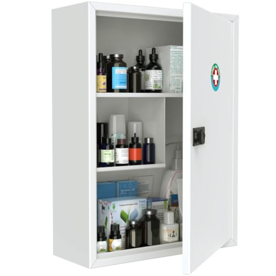 Wall Mount Medicine Cabinet wi - Medicine Cabinet Lock のレビューと価格