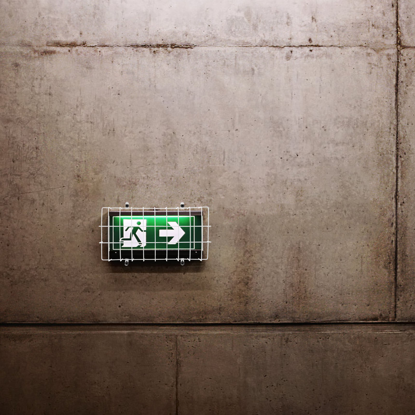 Exit Sign Wire Guard Stainless - Emergency Exit Sign のレビューと価格
