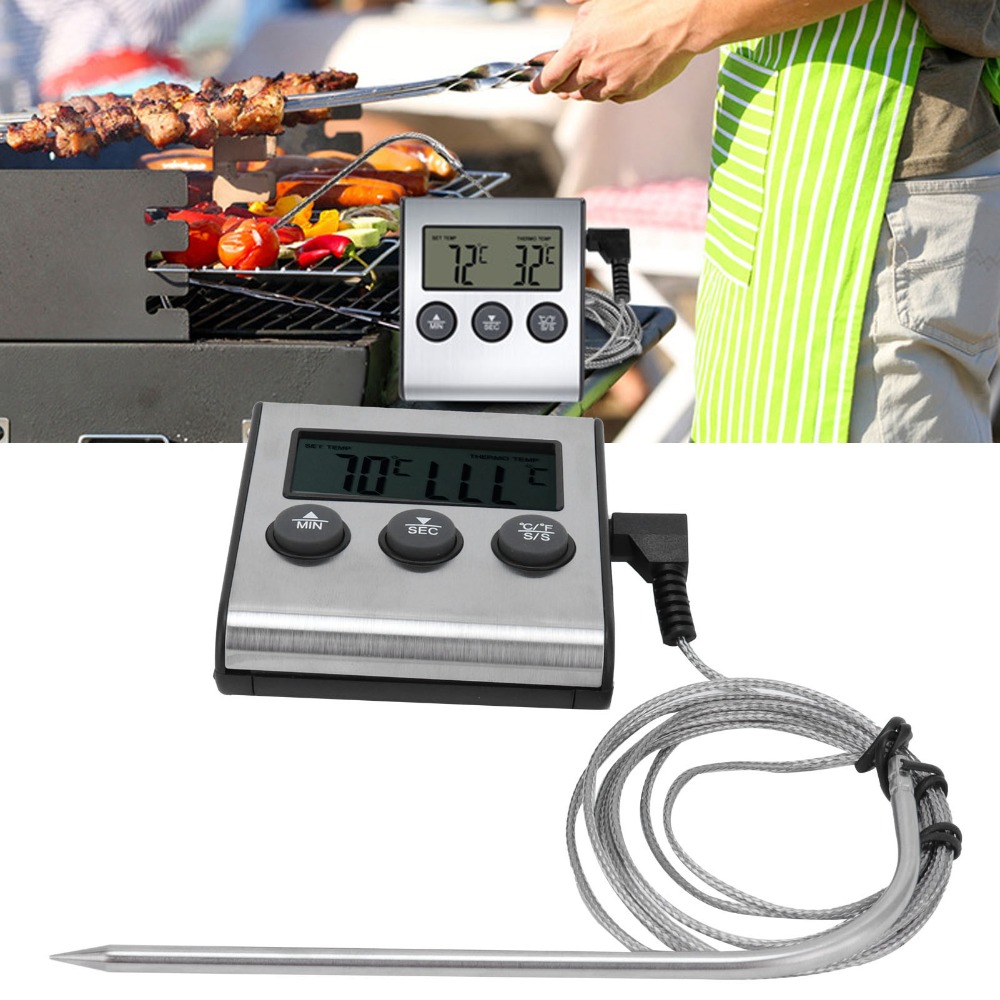 Silver Digital BBQ Meat Thermo - Pool Alarm Float のレビューと価格