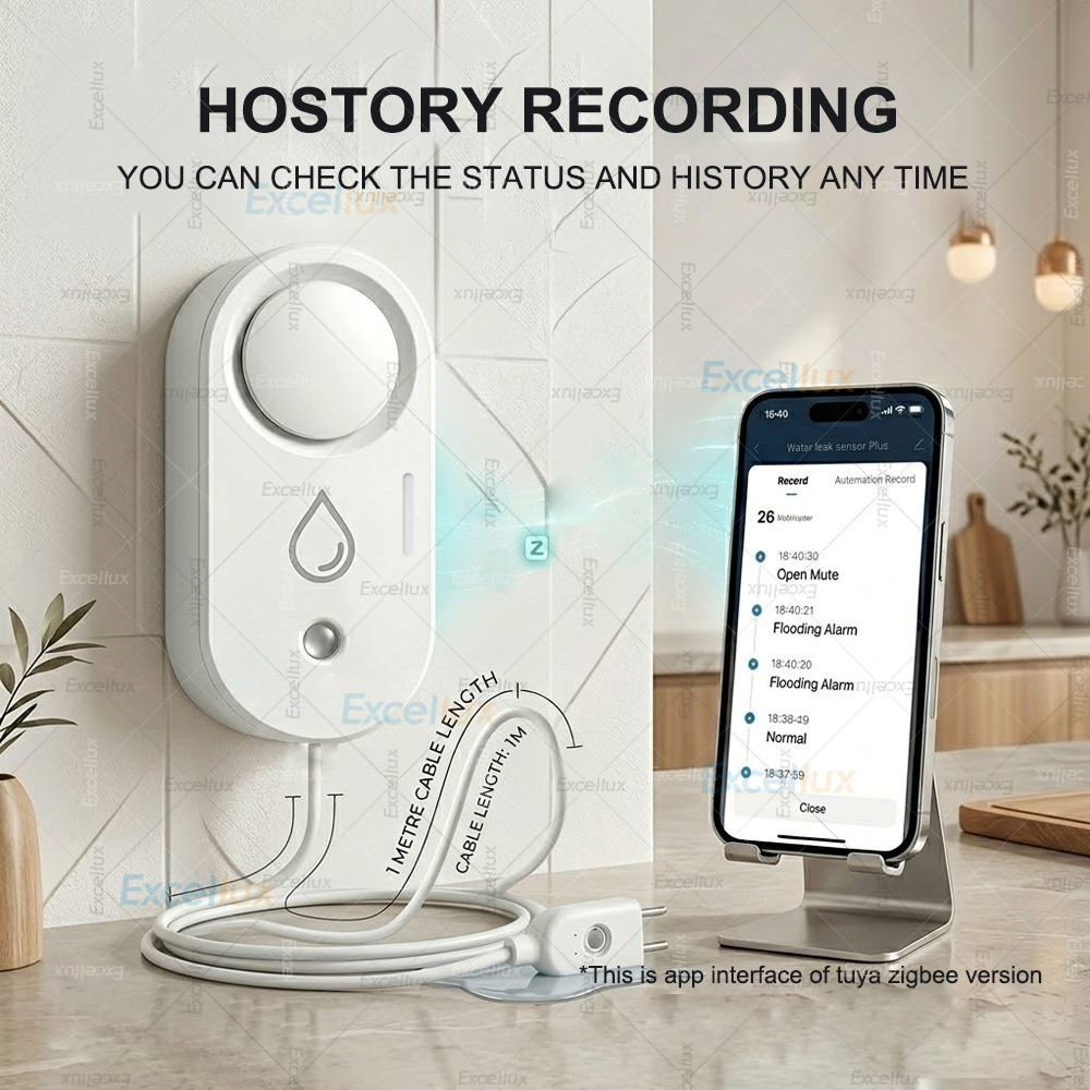 Smart Water Leak Sensor ZigBee - Water Alarm Sensor のレビューと価格