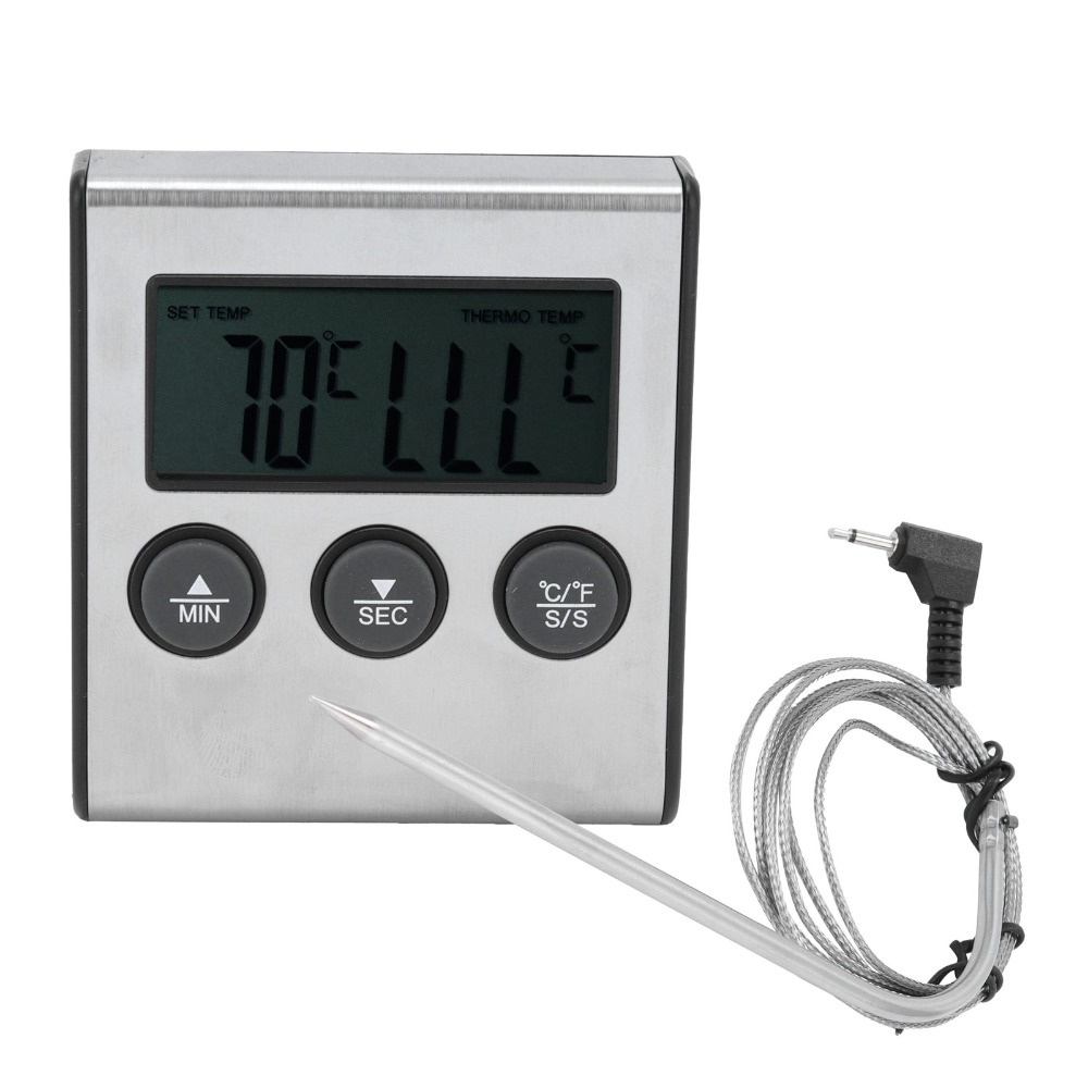 Silver Digital BBQ Meat Thermo - Pool Alarm Float のレビューと価格