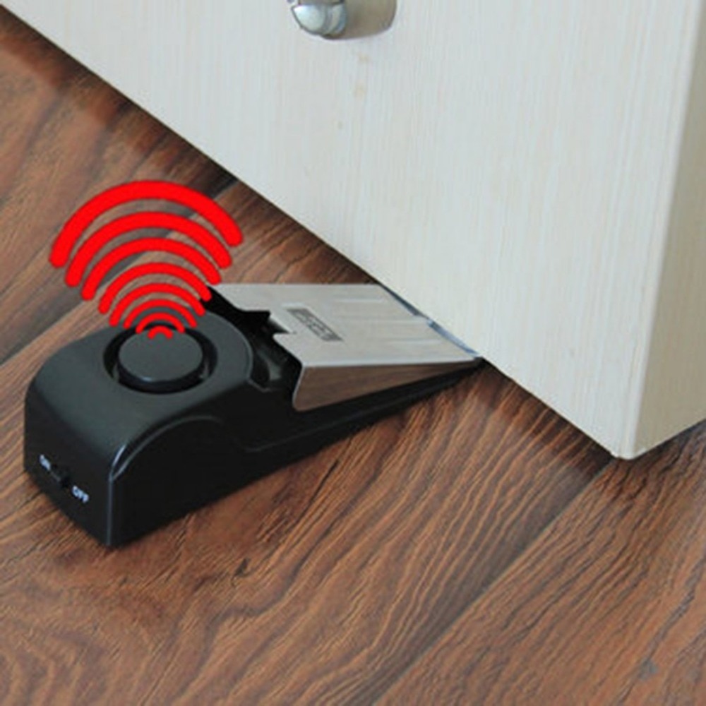 125 DB Anti-theft Burglar Stop - Door Stop Alarm のレビューと価格