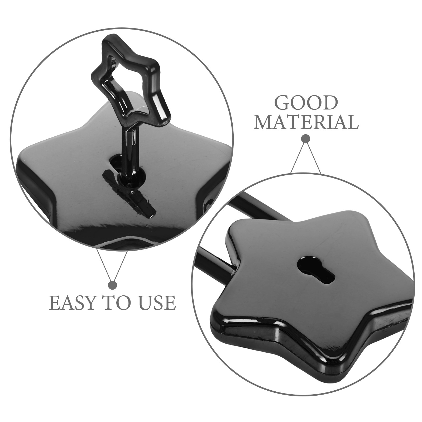 Small Star Shaped Notebook Loc - Lockbox Key Secure のレビューと価格