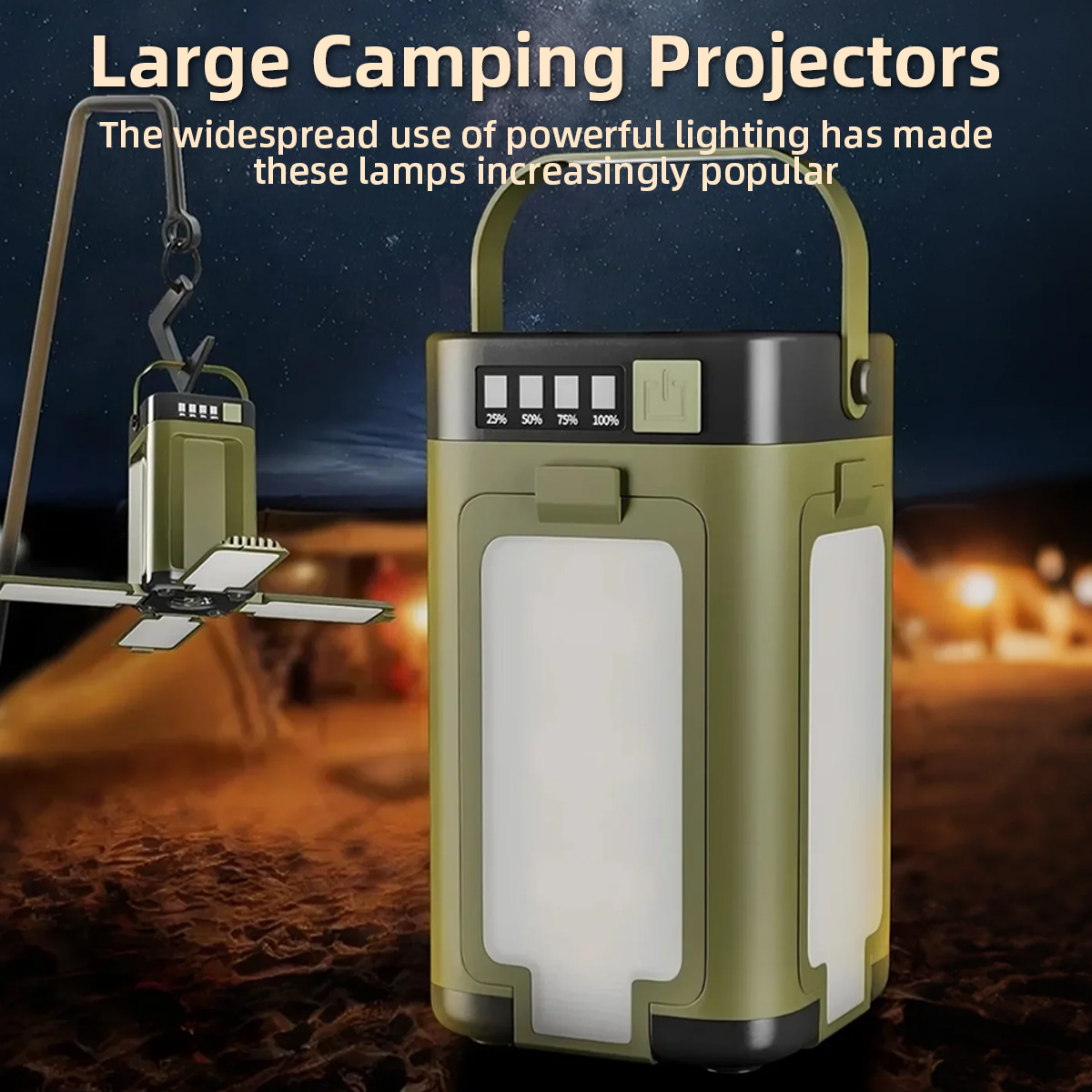Portable Four-Leaf Clover Camp - Power Outage Light のレビューと価格