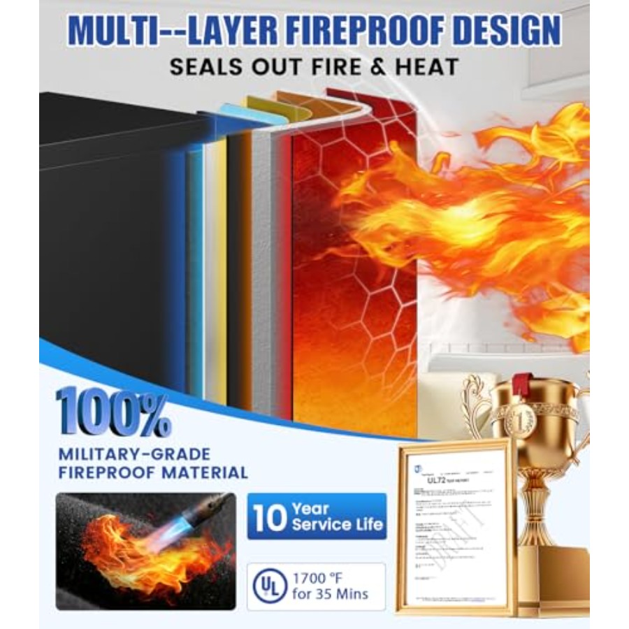Heavy Duty Fireproof Safe for  - Fire Safe Document のレビューと価格