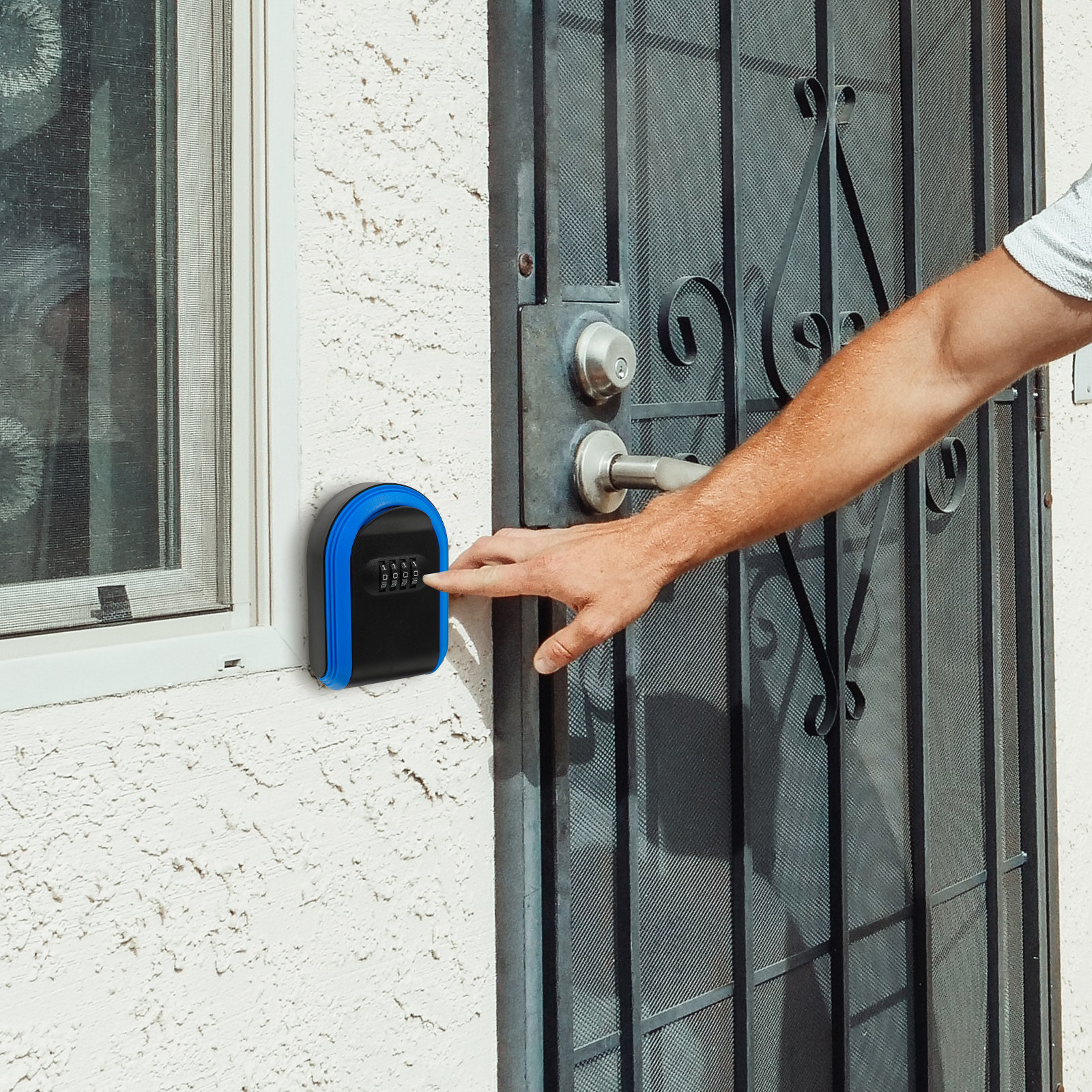 Key Lock Box Wall Mount Plasti - Lockbox Key Secure のレビューと価格